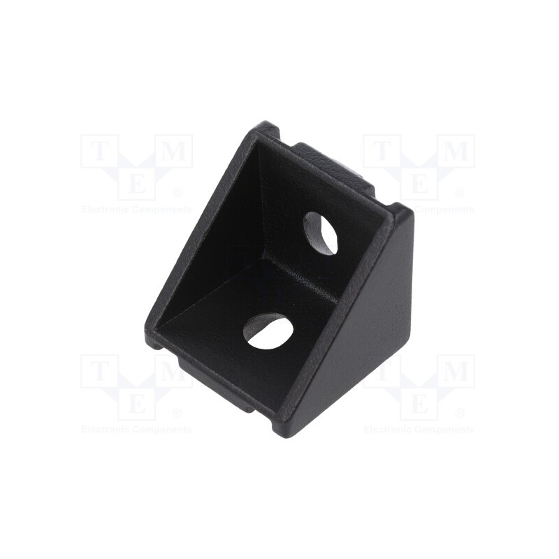 1 pcs x ELESA+GANTER - GN 961-40-8-40-40-A-SW - Angle bracket, for profiles, Width of the groove: 8mm, W: 38mm