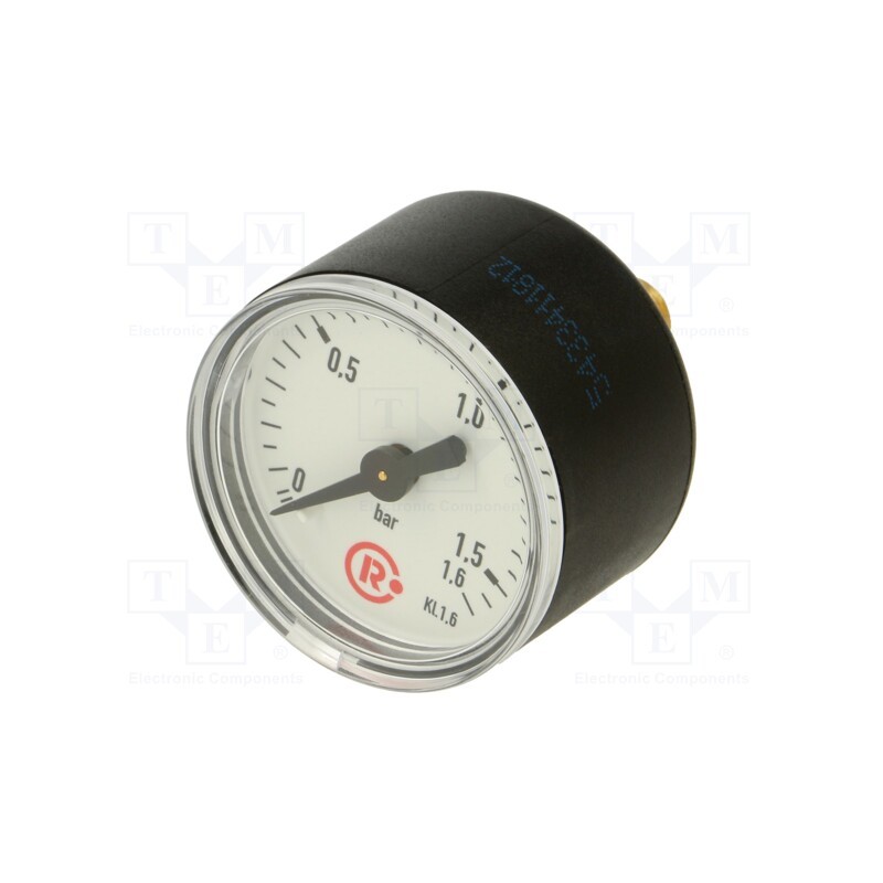 1 pcs x PNEUMAT-110.42-K - Manometer, 0÷1.6bar, 40mm, non-aggressive liquids,inert gases