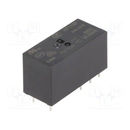 1 pcs x HONGFA RELAY - HF115F/048-2Z4B - Relay: electromagnetic, DPDT, Ucoil: 48VDC, 8A, 8A/250VAC, 8A/24VDC