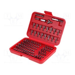 1 set x GOLDTOOL - GSD-050 - Kit: screwdriver bits, 25mm, bag, 100pcs.