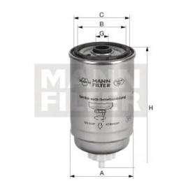 Mann wk842 fuel filter 2