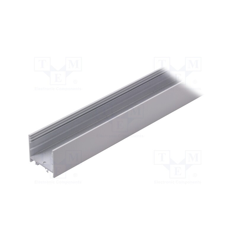 1 pcs x TOPMET - V3050001 - Profiles for LED modules, white, L: 1m, VARIO30-02, aluminium
