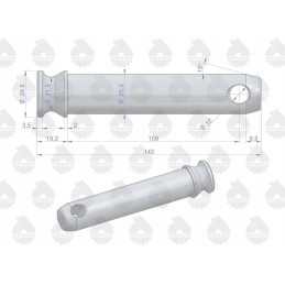 Central connector pin mf3 mf4 original ursu