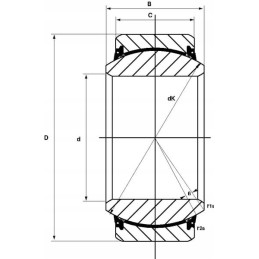 Spherical bearing ge25uk2rs mac power