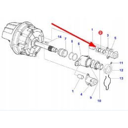 3900427m91 01 slave cylinder repair kit