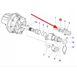 3900427m91 01 slave cylinder repair kit