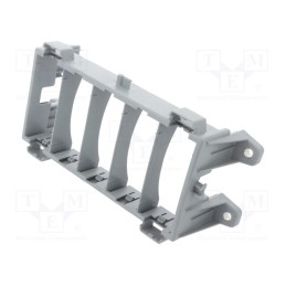 1 pcs x MTA - 101706 - Holder, screw,push-in, Mat: polypropylene, grey, Kit: bezel