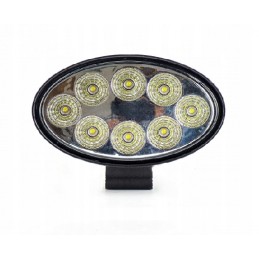 Work spotlight LED lamp oval 12 24v