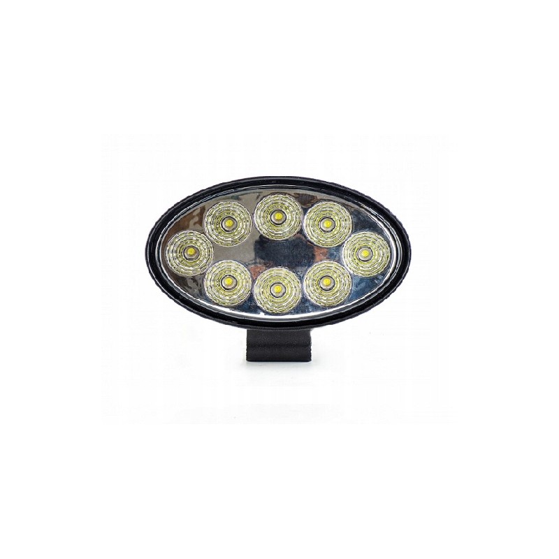 Work spotlight LED lamp oval 12 24v