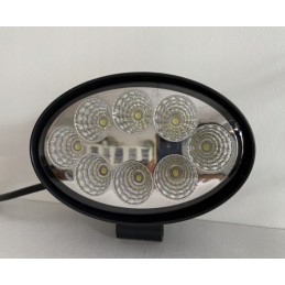Work spotlight LED lamp oval 12 24v