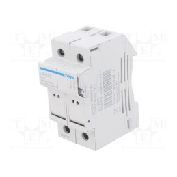 1 pcs x HAGER - LSN402 - Fuse disconnector, 8x32mm, for DIN rail mounting, 25A, 400V, IP20