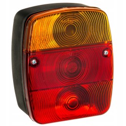 Trailer combination rear lamp, steering stop position