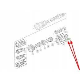 L41664 washer 62 5 x 72 5 x 1 05 mm