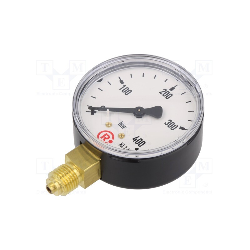 1 pcs x PNEUMAT-126 - Manometer, 0÷400bar, 63mm, non-aggressive liquids,inert gases