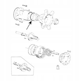 Massey Ferguson hub gasket 394881x1