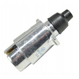 7-pole trailer metal socket plug