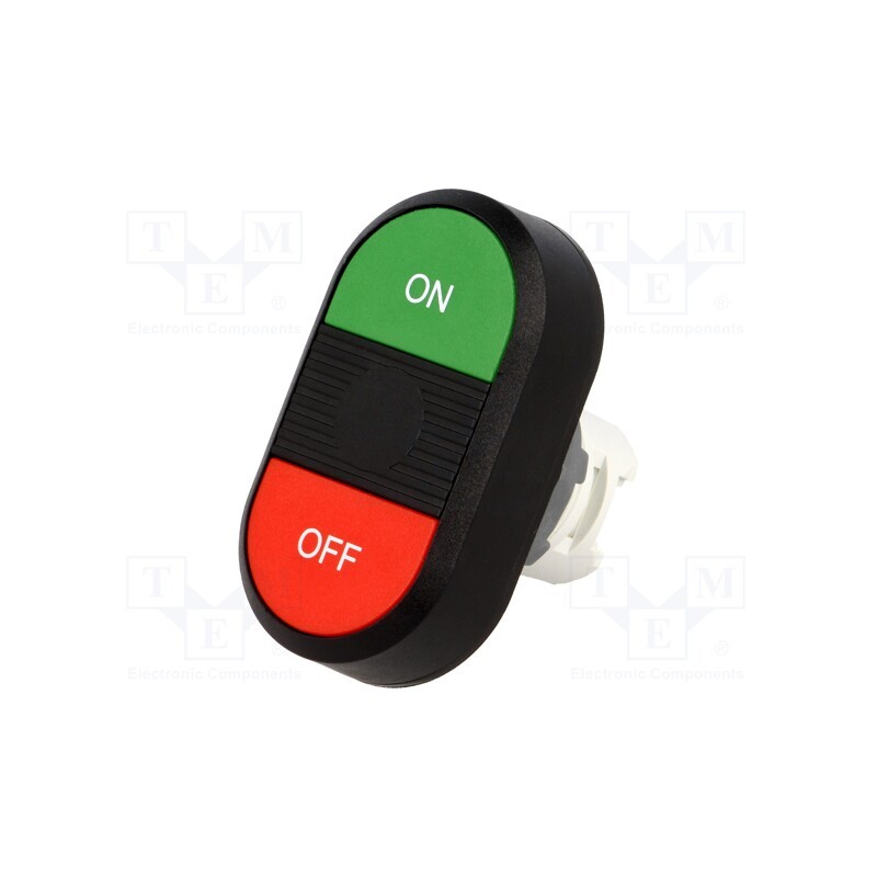 1 pcs x ABB - 1SFA611132R1106 - Switch: double, 22mm, Stabl.pos: 1, green/red, none, IP66, flat, MPD