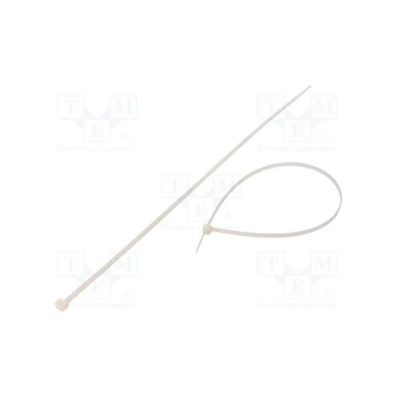 100 pcs x KSS WIRING - CV-368 - Cable tie, L: 368mm, W: 4.8mm, polyamide, 215.5N, natural