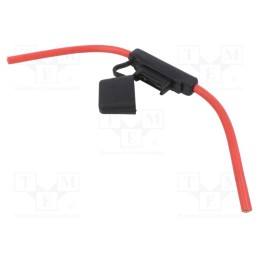 1 pcs x OPTIFUSE - LPX-01B-6R - Fuse holder, 29.7mm, 100A, Leads: cables, 32V