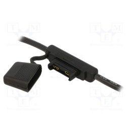 1 pcs x OPTIFUSE - LPX-01B-6B - Fuse holder, 29.7mm, 100A, Leads: cables, 32V