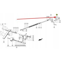 661349 0 travel drive tensioner guide