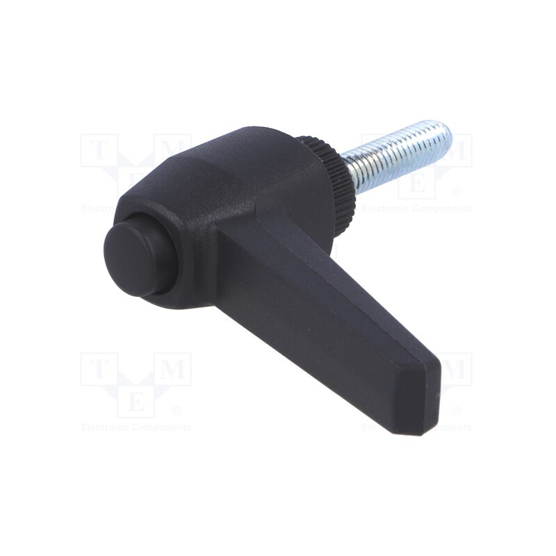 1 pcs x ELESA+GANTER - 141221 - Lever, adjustable, Thread len: 20mm, Lever length: 50mm
