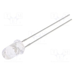 2 pcs x KINGBRIGHT ELECTRONIC - L-53SRC-J4 - LED, 5mm, red, 5000÷8000mcd, 20°, Front: convex, 2.1÷2.5V