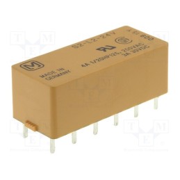 1 pcs x PANASONIC - S2-L2-24V - Relay: electromagnetic, Ucoil: 24VDC, 4A, max.250VAC, miniature