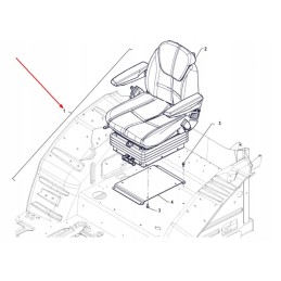 00071415 operator seat