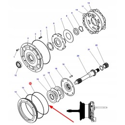 4358444m1 o-ring 3 53 x 215 49