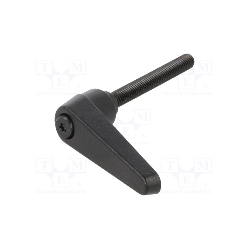 1 pcs x ELESA+GANTER - GN 101-14-M6-50-SW - Lever, adjustable, Thread len: 50mm, Lever length: 45mm