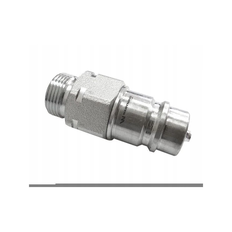 Hydraulic quick connector plug M22x1 5 thread