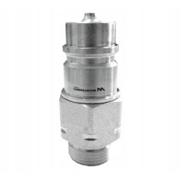 Hydraulic quick connector plug M22x1 5 thread