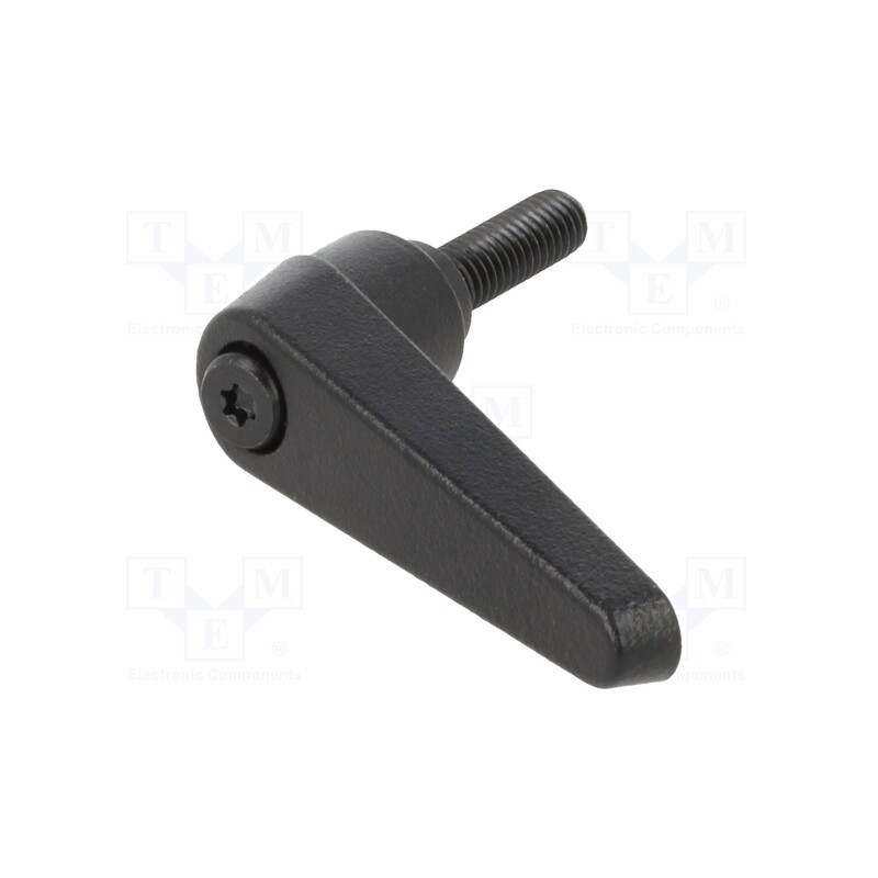 1 pcs x ELESA+GANTER - GN 101-14-M6-20-SW - Lever, adjustable, Thread len: 20mm, Lever length: 45mm