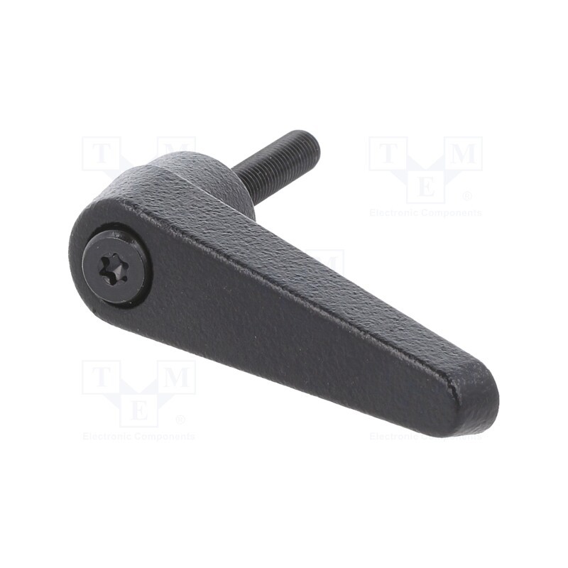 1 pcs x ELESA+GANTER - GN 101-14-M5-25-SW - Lever, adjustable, Thread len: 25mm, Lever length: 45mm