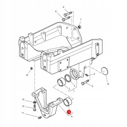 Bushing massey ferguson 3712078m1 bepco