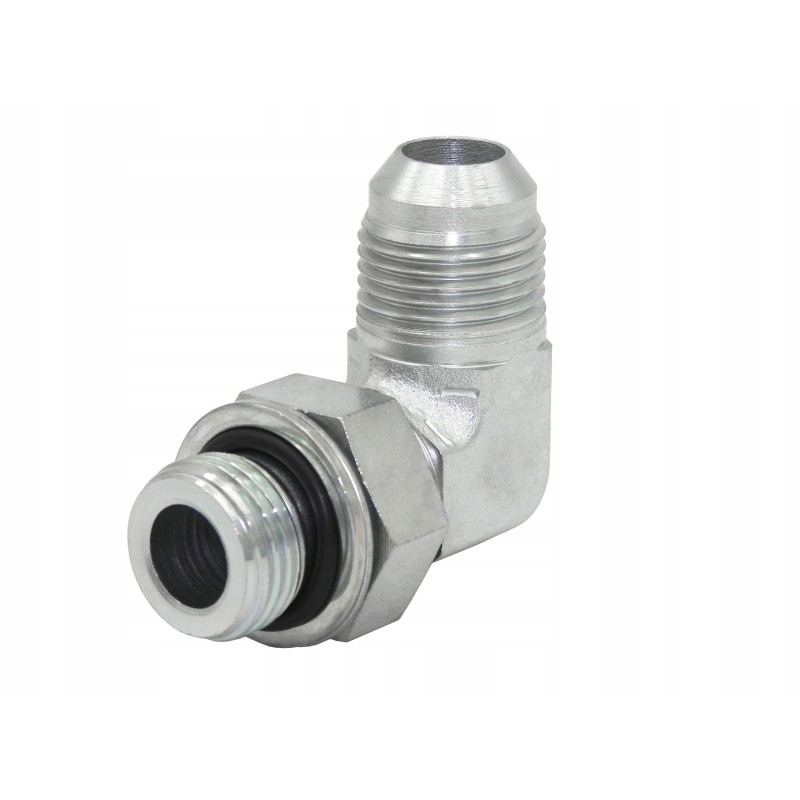 Elbow with locknut bsp 1 4 unf 7 16