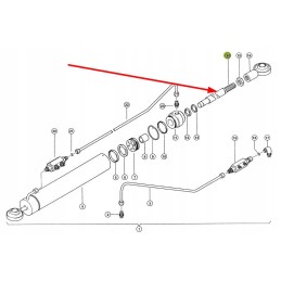 042781 0 hydraulic cylinder piston rod