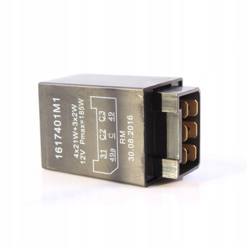 Turn signal and emergency flasher interrupter c 330m mf