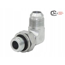 Elbow with locknut bsp 1 8 unf 7 16