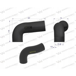 Radiator hose 747946m91 massey ferguson warynsk