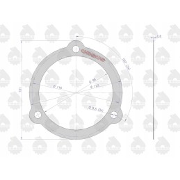 Set of final drive seals 50528020 50