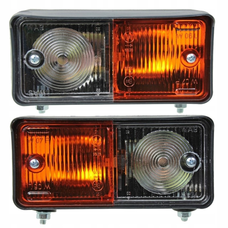 Front lamp c 360 385 ursus 2 pieces