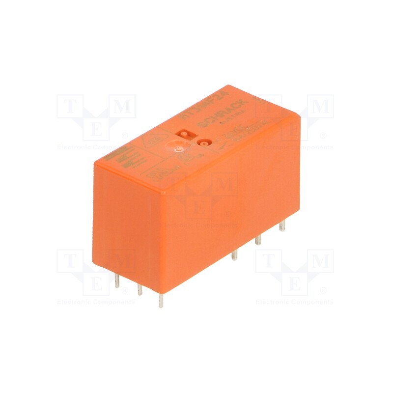 1 pcs x TE Connectivity - 8-1393239-8 - Relay: electromagnetic, SPDT, Ucoil: 24VDC, Icontacts max: 16A