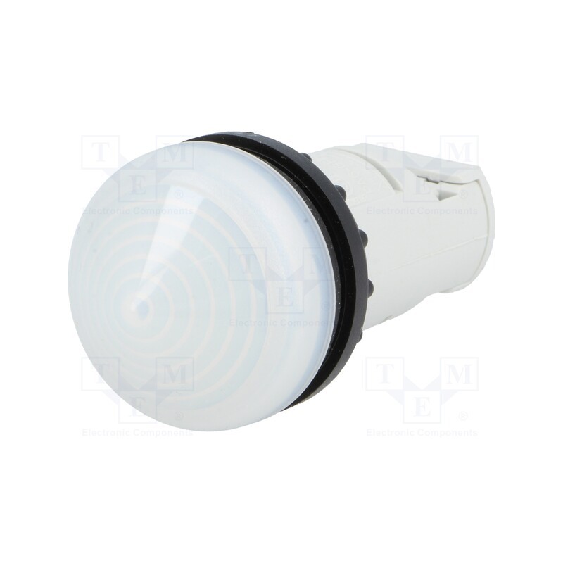 1 pcs x EATON ELECTRIC - M22-LCH-W - Control lamp, 22mm, RMQ-Titan, -25÷70°C, Ø22.5mm, IP67, white