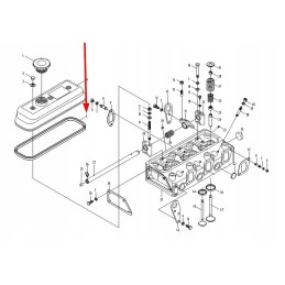 Ll380b 03002 valve cover gasket