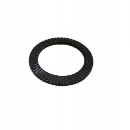 Serrated washer for the injection pump speed regulator