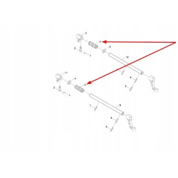 Tb604 374b 1 07 gear lever selector spring