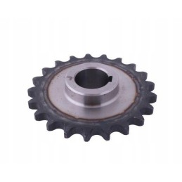 Hardened steel chain wheel with 21 3 4 diameter 35 5