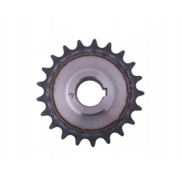 Hardened steel chain wheel with 21 3 4 diameter 35 5